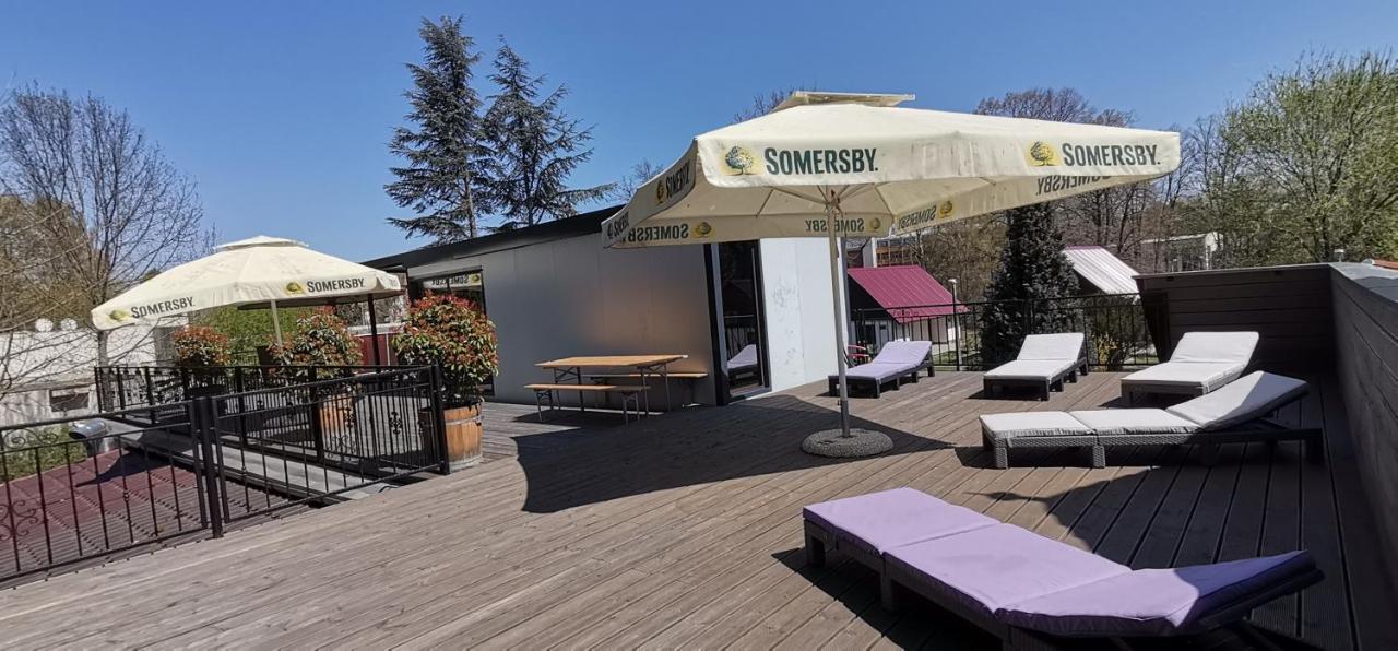No Stress Panzio-Pizzeria-Sporttabor Bed & Breakfast Harkány Dış mekan fotoğraf